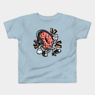 funny donuts cartoon Kids T-Shirt